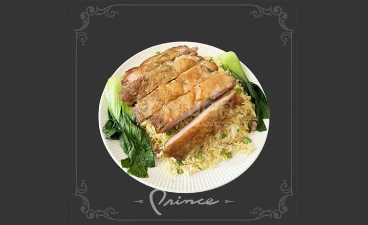 Chicken Culet And Egg Fried Rice鸡扒蛋炒饭
